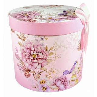 Czajniczek z filiżanką porcelanowy Tea for One 400ml  z kwiatami z metalowym filtrem do kawy i herbaty pudełko dekoracyjne